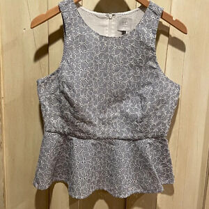 HD in Paris Anthropologie Sleeveless top Size 8